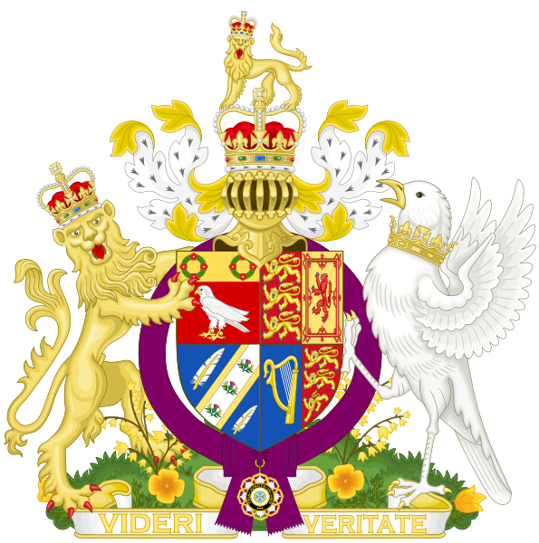File:Catherine VII The Queen Emeritus - LSFQ - Coat of Arms.svg