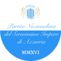 Logo of the Nationalist Party of the Most Serene Empire of Azzurria