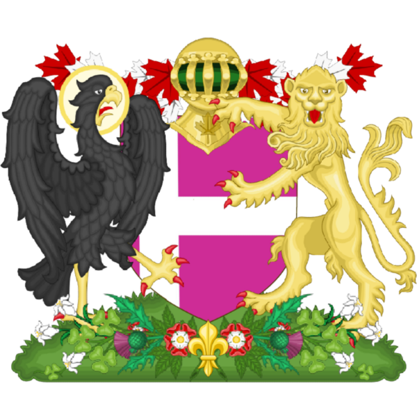 File:Coat of Arms of Georgienstine Transparent.png