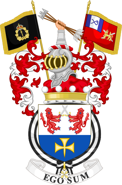 File:Coat of arms of the 1st Baron of Davidson.svg