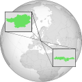 Location of Mekniy-Lurk in Europe, note the territory in the Czech Republic