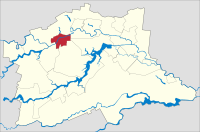 Volkŭrija in Snagov - map.svg