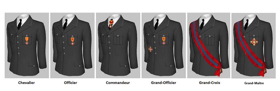 Ordre de la maison Royale port uniforme fr.png