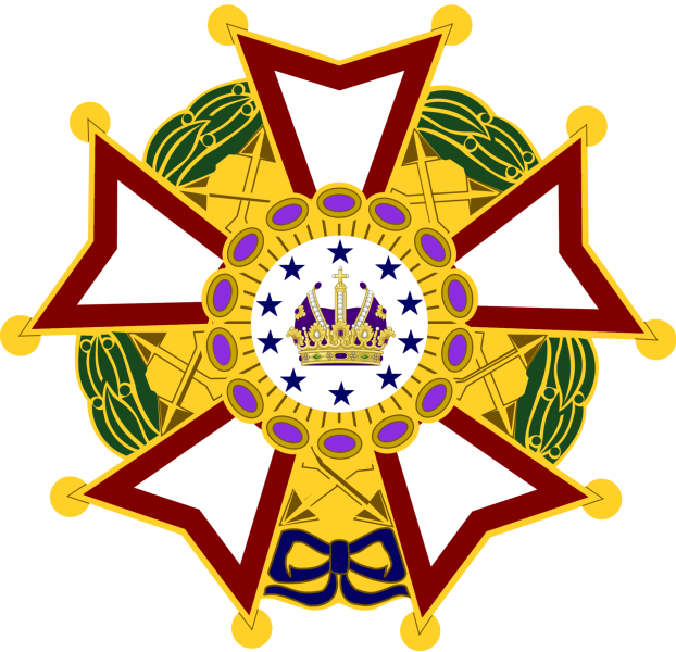 File:Order of Crimson - Badge.svg