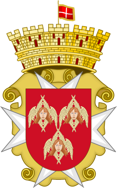 File:Coat of arms of Paloman Melita of the Hospitaller.svg