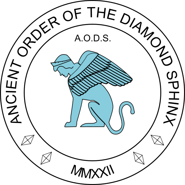 File:Seal of the Ancient Order of the Diamond Sphinx.svg