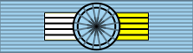 File:Ribbon bar of the Order of the Ruthenian Crown (Grand Officer).svg