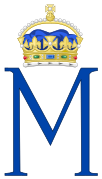 Royal Monogram of Mridul Amin.svg