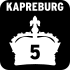 Kapreburg Route 5 shield