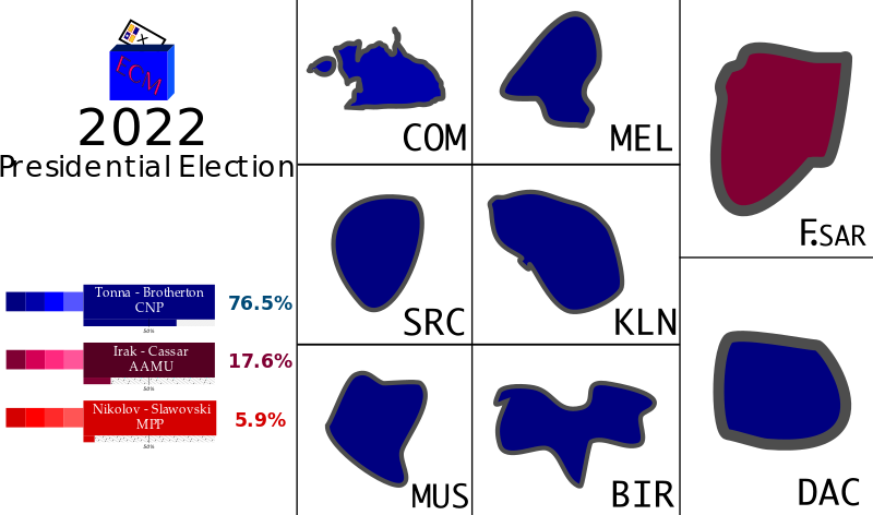 File:Melitian Presidential Election 2022 Map.svg