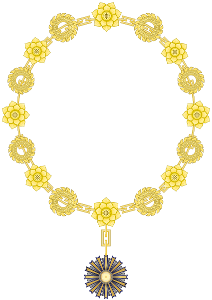 File:Order of the Lotus - Grand Collar.svg