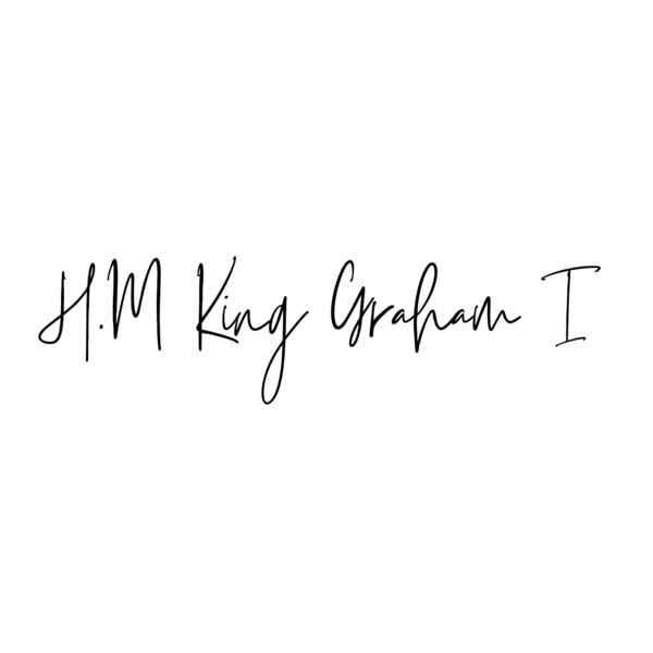 File:The signature of H.M King Graham I.png