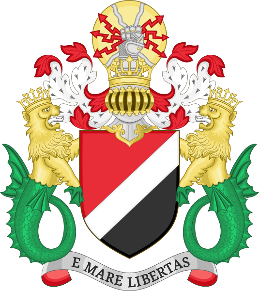 File:Coat of arms of the Principality of Sealand.svg