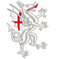 London Dragon From Coat Of Arms