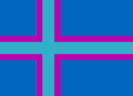 The old flag of Thurshodn, from June to November 2016